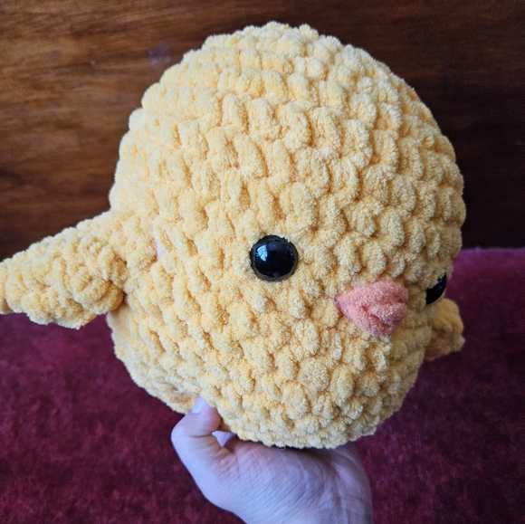 Big Mama Duck Crochet Amigurumi Doll - Picture 5 of 12
